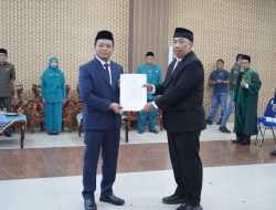 Bupati Pringsewu Lantik M.Andi Purwanto Jadi Sekretaris Daerah