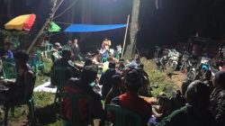 Ratusan Massa Menginap di Kebun Sawit PTPN 7 Bekri Lampung Tengah